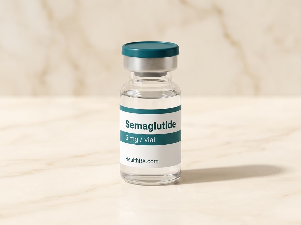 A modern medical injector pen, Compounded Semaglutide