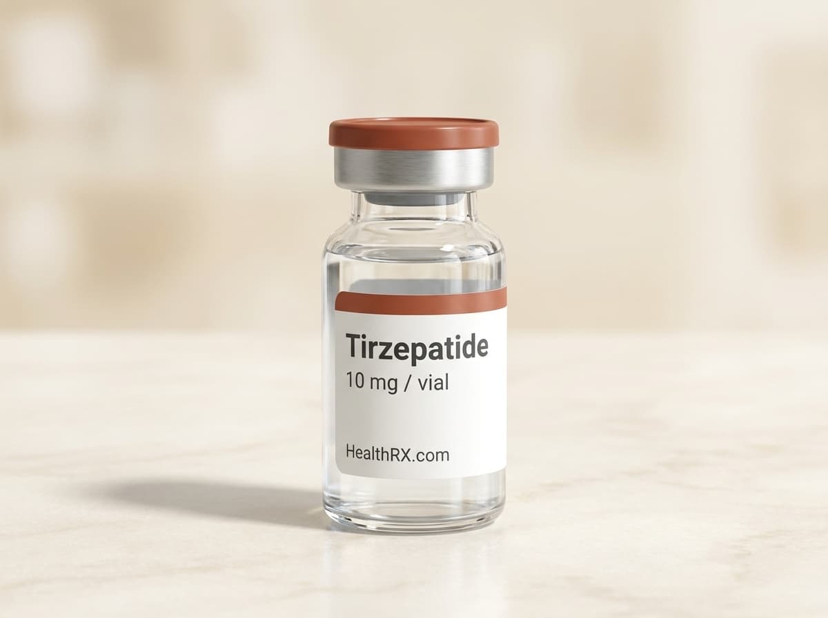 A modern medical injector pen, Compounded Tirzepatide