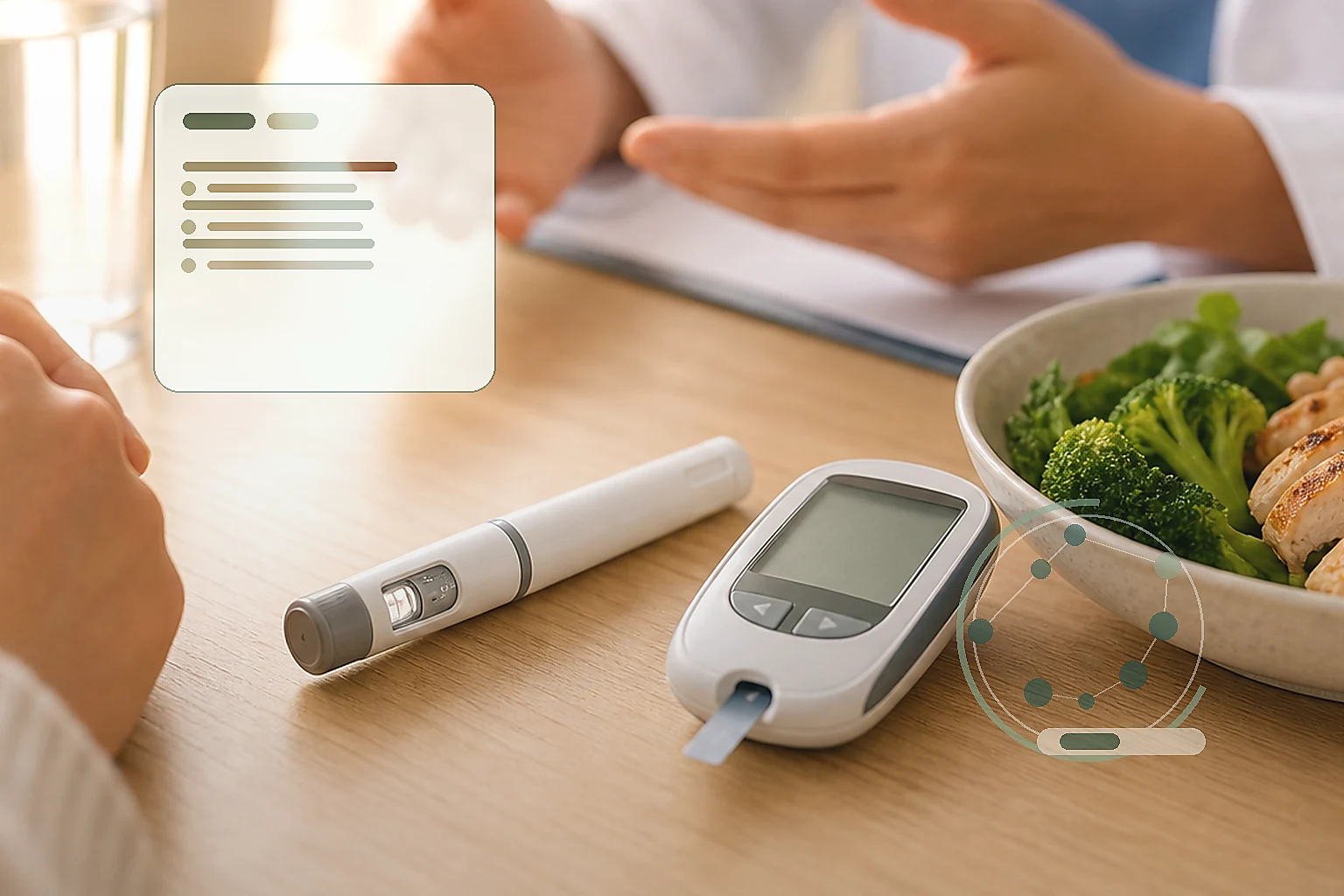 GLP-1 medication and metabolic health image for Zepbound and Finasteride Interaction: What Patients and Prescribers Need to Know