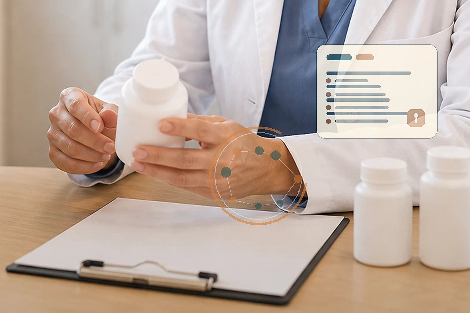 Medication safety clinical consultation image for Thymosin Alpha-1 vs MOTS-c: Combining the Two (Rationale + Risk)